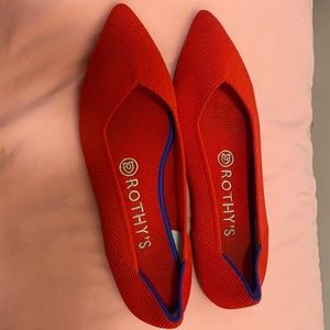 Rothy’s Red Flats
